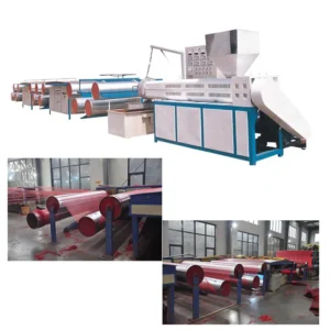 PP HDPE Single Screw Flat Yarn Extrusion Machine for Pelletizing & Straw Processing Tape Drawing & Rope Net Yarn Extruder