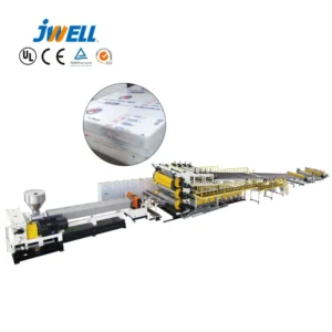 PP PE ABS PVC Thick Board Plastic Extruder Extrusion Machine Line
