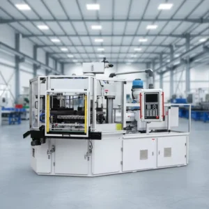 PP/PE Baby Feeding & Cosmetic Bottle Making Machine with Mitsubishi PLC Full-Auto Injection Blow Molding Machine