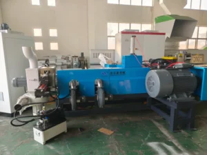 PP/PE Bag Making Film Low Temperature Recyclable Pelletizing Machine Energy Saving