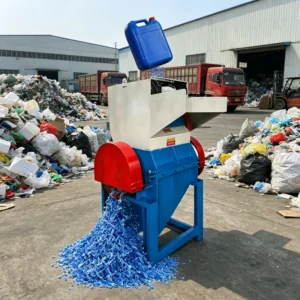 PP PE Film Plastic Crushing Machine Anti Wrapping Woven Bag Plastic Crusher for Soft Plastic Recycle Crusher