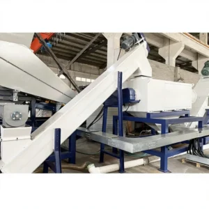 PP PE Film Washing Machine Friction Washer Pump Plastic Recycling Line Dewatering Machine Label Remover Bale