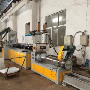PP PE Film Woven Bag Plastic Pelletizing Equipment Pellets Granules Making Machine Manufacturing Plant