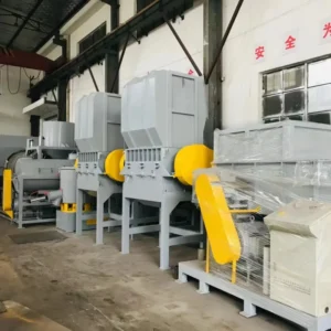 PP PE Film Woven Bags PET Plastic Bottle Crusher Crushing Machine