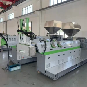 PP PE Film Woven Bags Recycling Granulators Pelletizing Line Pelletizer for Making Standard Granules