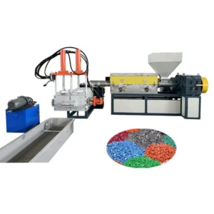 PP PE HDPE LDPE LLDPE ABS PPR Double Stage Plastic Recycling Pelletizing Pelletizer Machine Plastic Granules Making Machine