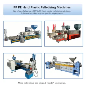 PP PE HDPE Plastic Granulator Machine Twin Screw Extruder Pelletizing Granulating Machine Plastic Pelletizer