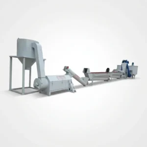 PP PE LDPE Flakes Processing PET Plastic Bottles Crushing Washing Drying Recycling Washing Line With PET Label Removing