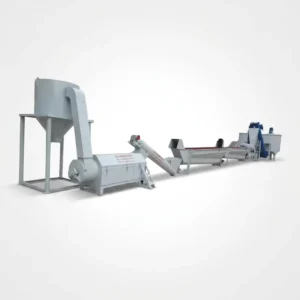 PP PE LDPE Flakes Processing PET Plastic Bottles Crushing Washing Drying Recycling Washing Line with PET Label Removing