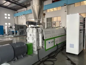 PP PE LDPE Squeezed Film Woven Bags Fabric Recycling Pelletizing Line Hard Plastic Waste Granulating Line