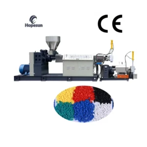 PP PE PA EVA PS Single Screw Pelletizing Extruder Pelletizer Line Double Stage Granulators Waste Plastic Recycling Machine
