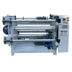 PP PE PC PET PVC Plastic Film Foam Paper Label Sticker Roll to Roll Slitting Rewinder Machine with Laminating Function