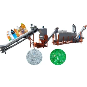 PP PE PVC 1000kg h Plastic Recycling Washing Line Plastic Recycling Machinery