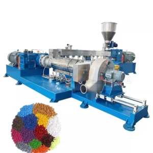 PP PE PVC ABS PC PS HIPS GPPS Plastic Masterbatch Pelletizing Extrusion Line for Various Materials