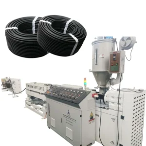 PP PE PVC Single Wall Corrugated Pipe Extrusion Machine Plastic Conduit Production Line High Speed