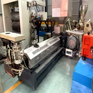 PP PE Plastic 160mm Single-screw Extruder and PVC75mm Twin-screw Extruder for Plastic Extrusion Production Lines