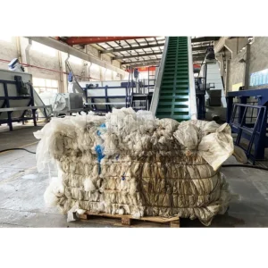 PP PE Plastic Film Scrap Washing Recycling Machine Production Line with Dewatering Machine Label Remover for Sticky Paper