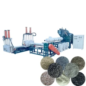 PP PE Plastic Film Woven Bag Granulating Machine Waste Plastic Recycling Rigid Pelletizing Machine