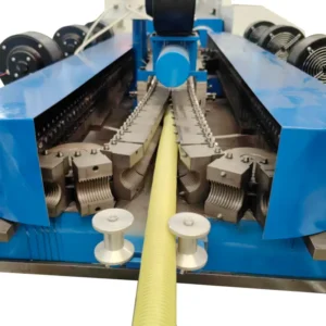 PP PE Plastic Flexible Corrugated Conduit Pipe Extruding Machine
