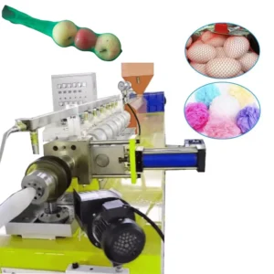 PP/PE Plastic Packaging Net Plastic Soft Net Extrusion Machine Fruit Vegetable Stretch Mesh Making Machine