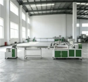PP PE Single-Screw PLC-Controlled Energy Saving Extruder Machine for Filament and Outdoor Wicker Furniture