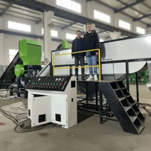 PP PE Waste Film Woven Bag Agricultural Film Greenhouse Film Crushing Washing Line Plastic Recycling Machine