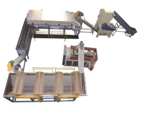 PP PE Waste Plastic Film Washing Recycling Line