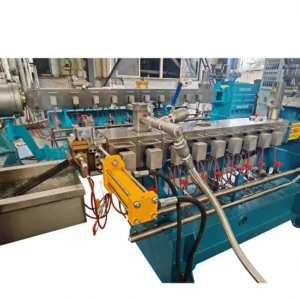 PP PE Water Ring Parallel Twin Screw Extruder Pelletizing Line