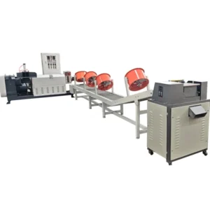 PP PET Air Cooling Strand Granulator Plastic Recycling Production Line Plastic Pelletizer Extruder Machine