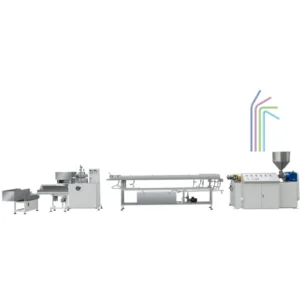 PP PLA Straw Making Machine Straw Extruder Water Cooling Tank Straw Cutting Machine With Factory Price