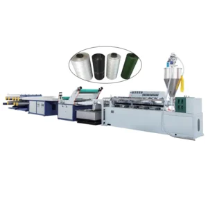 PP Plastic Flat Film Extruder Tape Extrusion Line Yarn Making Machine