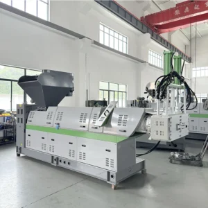 PP Woven Bag Film Pelletizing Machine with Compactor for High-Efficiency Recycling