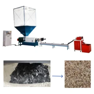 PS Foam Plastic Recycling Machine for Small Disposable PS Foam Box Plate Dish Tray