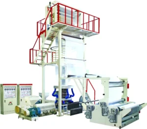 PT60 60 1000 LDPE 2 Layers Co extrusion Film Blowing Machine