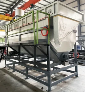 Automatic High Capacity PET Bottle Scrap Polyester Waste Recycling Machine Dewatering Label Remover Bale Opener