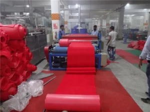 PVC Door Floor Anti-Slip Car Coil PVC Mat Making Machine with Foam Back Plastic Extrusion Machine