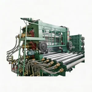 PVC Film 3 4 5 6 7 Roller Calender Line with Gear and Pump Long Service Life