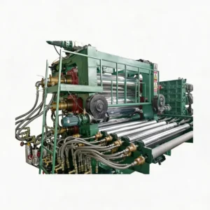 PVC Film Six Roller Calender Line with Pump and Gear Components