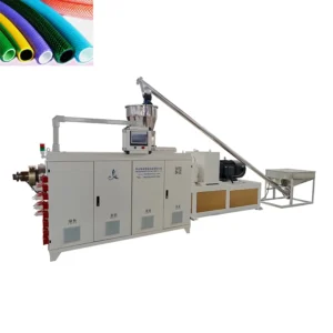 PVC Garden Soft Hose Extrusion Line High Pressure Resistant Flexible Fiber Reinforced Pipe Water Supply Making Plastic Extruders