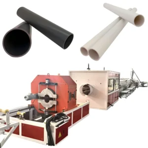 PVC Industrial Water & Drainage Pipe Extrusion Production Line Large Diameter Flexible PVC Pipes