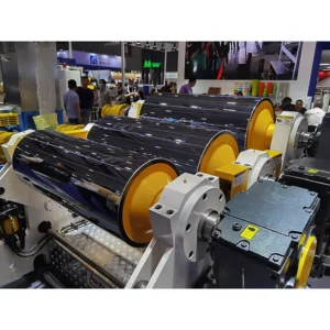 PVC PE Four Roller Calender Making Machine Plastic Waterproof Sheet Extrusion Line