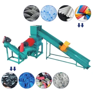PVC PET PP PE and PC Film Recycling Washing System Plastic Washing Line Waste Plastic Hard Material Crusher