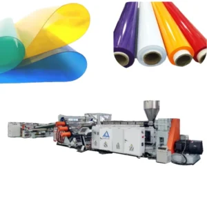 PVC PMMA ABS Rigid Plastic Film Sheets Roll Plastic Film and Sheet Making Machine