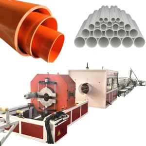 PVC PN10 Water Supply Pipe Extrusion Production Line 630mm Industrial Grade Low Temperature Resistant Tubes