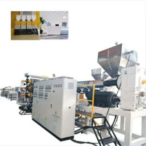 PVC PP ABS Plastic Extruder Machine 3D Wall Panel Plate Profile Film Pipe Production Line