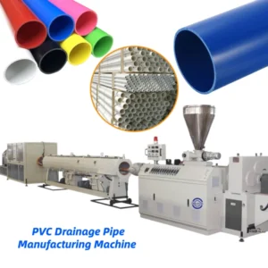 PVC Pipe Making Machine Plastic Extruders Semi Automatic High Output 200 600kg h Multifunctional
