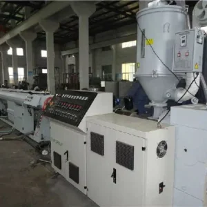 PVC Pipe Production Line Two Die Heads PVC Pipe Production Line PVC Pipe Making Equipment PVC Pipe Extrusion Line