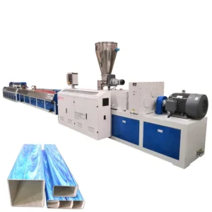 PVC Plastic Fence Profiles Extruder Machine Line