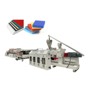 PVC Plastic Rigid Co extruded Foam Board Kitchen Cabinet Furniture Interior Decoration Panel Extrusion Making Machine