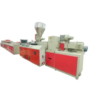 PVC Profile Extrusion Line Wood Plastic WPC Board Extruder Machine Manufacturing PE PP PET Pipes Filaments Twin Used
